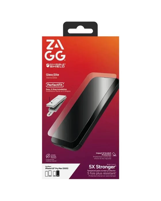 ZAGG InvisShield Elite Screen Protecteur iPhone 17 Pro Max