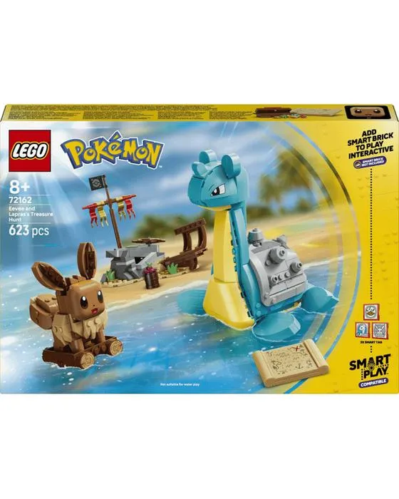 LEGO Pokemon SMART Play: Chasse au trésor Eevee et Labras 72162