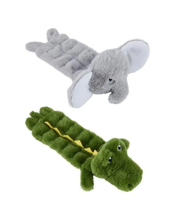 Jouet pour animaux de compagnie 12 peluches de squeaker - assorties