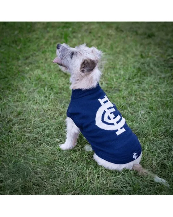 AFL Carlton Blues Sauteur d'animaux de compagnie - Petit