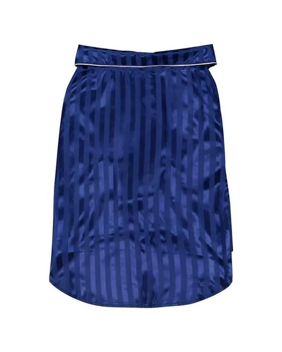 Pet Stripe Satin Pyjamas - Extra Large, Marine