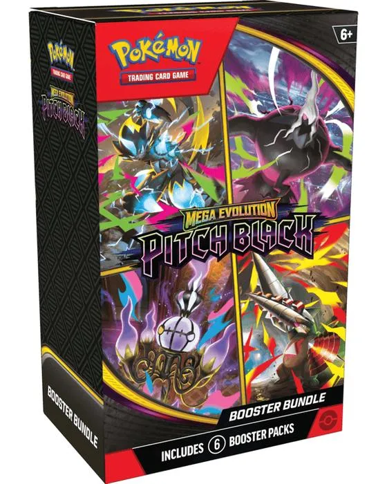 Jeu de cartes de trading Pokemon: Mega Evolution Emplacement Black Booster Bundle