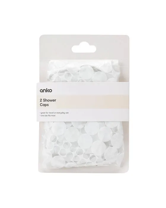 2 Embouts de douche blancs