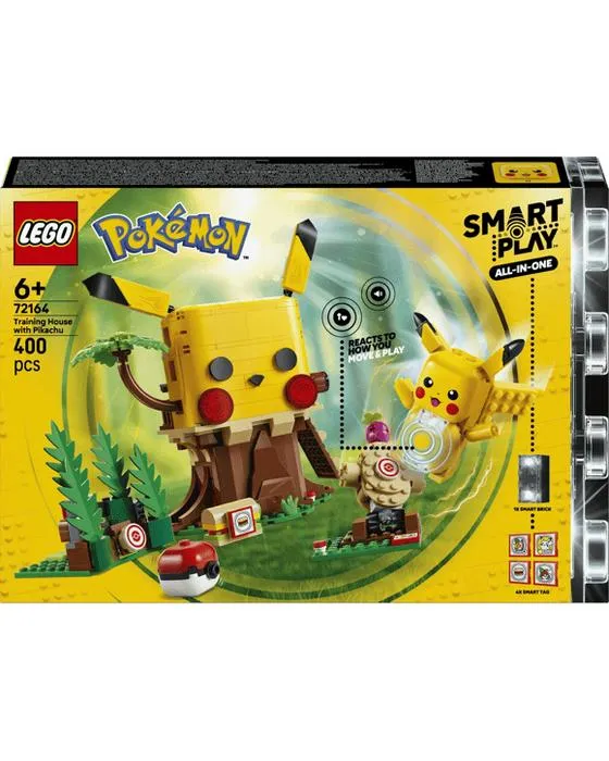 LEGO Pokemon SMART Play: Maison d'entraînement avec Pikachu 72164