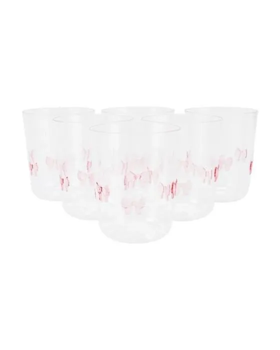 6 pièces de tumblers d'icônes à arc réutilisables