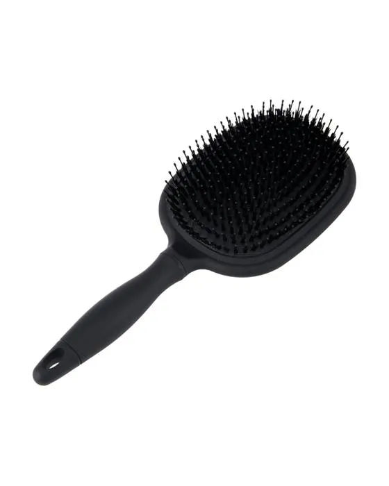 Brosse à paddle extra large pour soins de santé multi-bristes OXX - Noir