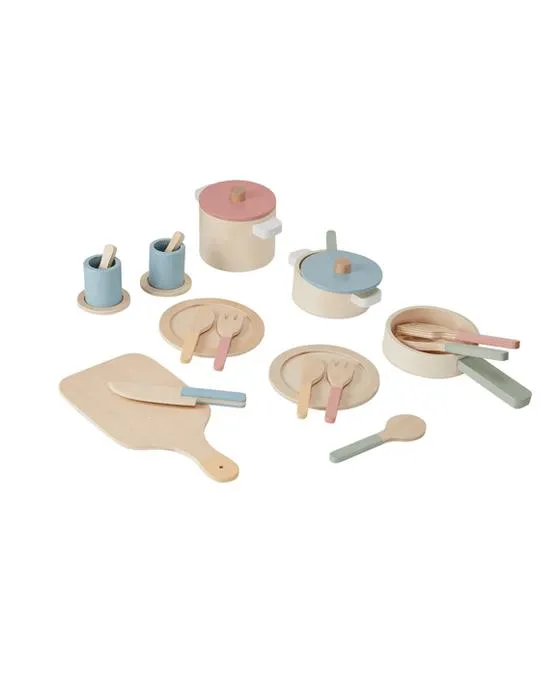 Ensemble d'accessoires de cuisine en bois