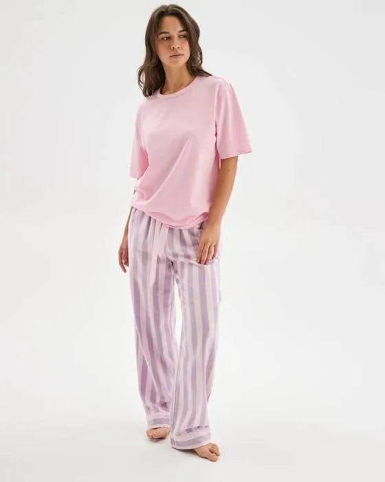 Cible Femme Australienne coton Flanellette large jambe pantalons de sommeil
