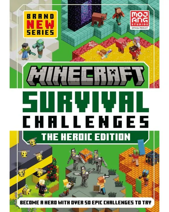 Défis de survie des Minecrafts : L'édition héroïque - Livre