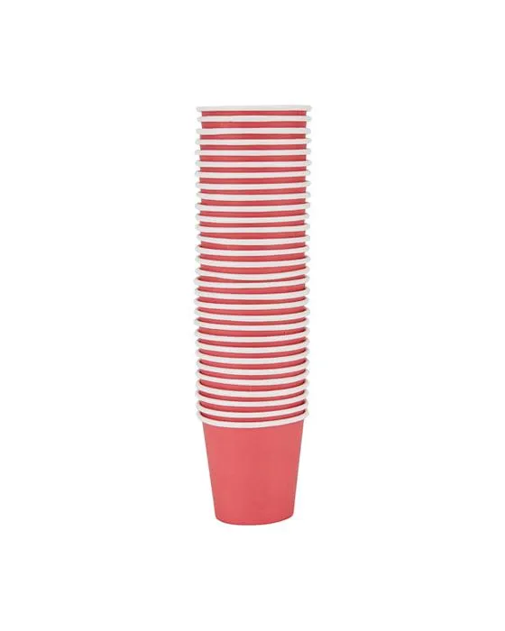 30 Mini-Cups en papier du Collège Pack