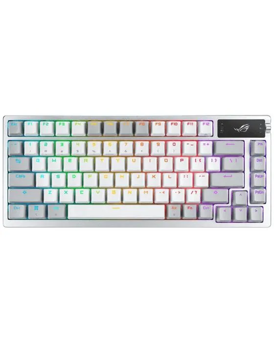 ASUS ROG Azoth sans fil jeu clavier NX Neige Switch blanc