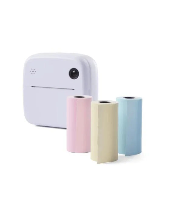 3 Pack papier thermo-imprimé coloré