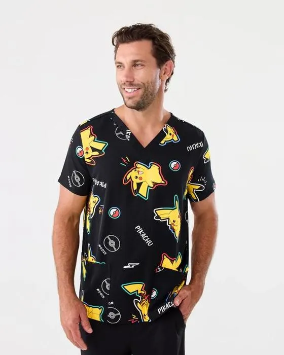 Vêtements de travail Pokemon License Scrub Top