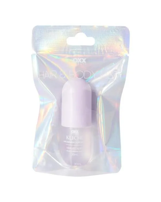 OXX Fragrance Kliche Violet Aura Mist aux cheveux et parfums du corps 30ml