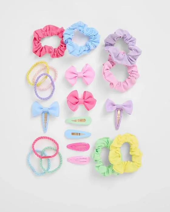 Ensemble d'accessoires capillaires Cible Kids 20 pièces