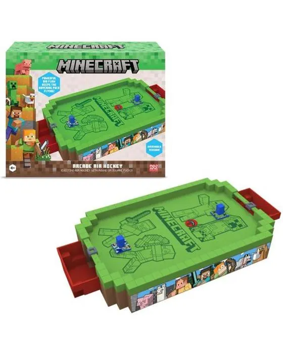 Minecraft Overworld Arcade Air Hockey - Séries de base