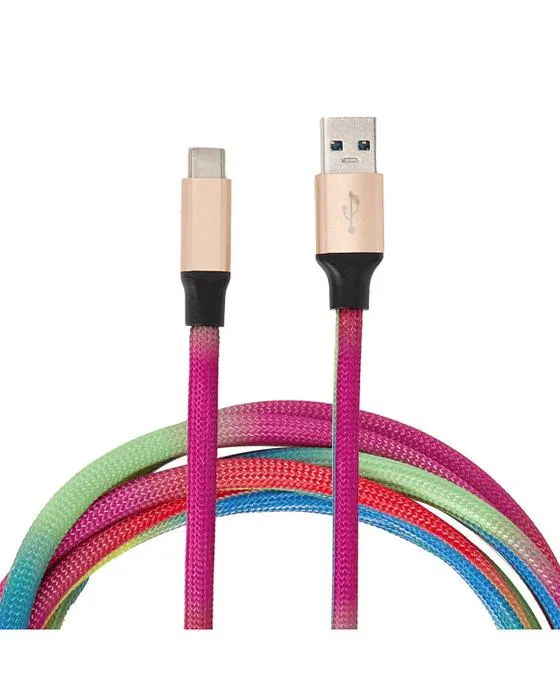 Câble USB-A à USB-C Rainbow - 2m