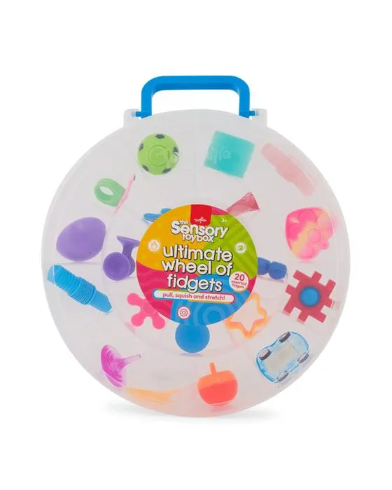 ToyMania la boîte à jouets sensorielle: Ultime roue de Fidgets - Assortiment