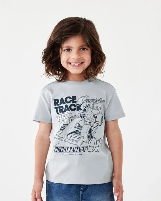 T-shirt imprimé poitrine