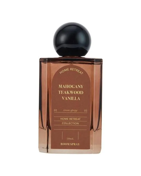 Accueil Retraite Acajou Teckwood et Vanilla Spray de salle