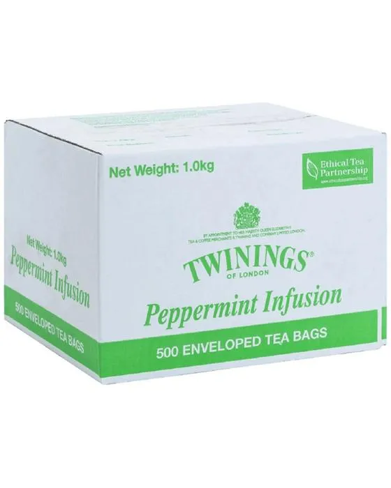 Thé à la menthe poivrée 500 Pack de jumelage