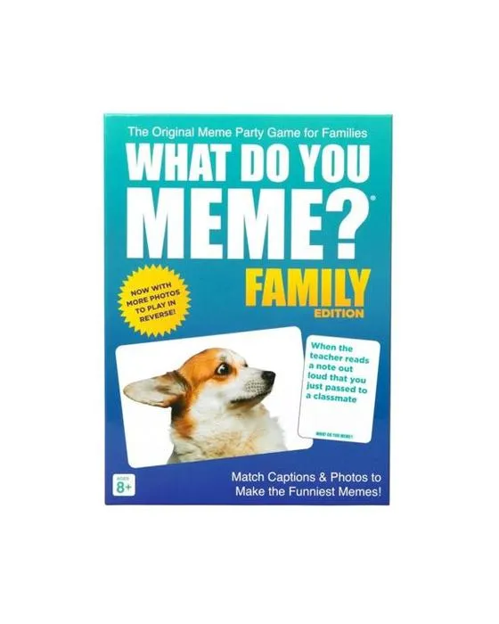 Que faites-vous Meme? Jeux de cartes de famille Edition