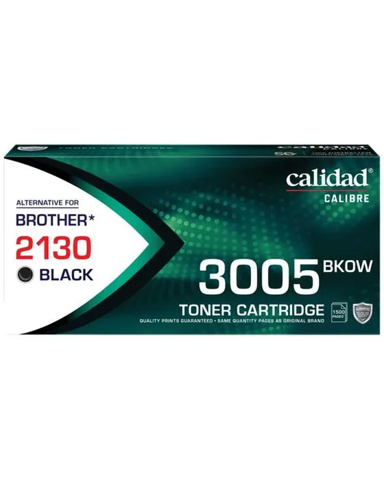 Calidad Brother TN2130 Toner Cartridge Noir