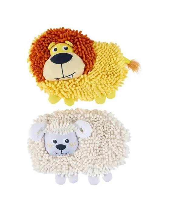 Animaux de compagnie en peluche de Moppy - Assortiment