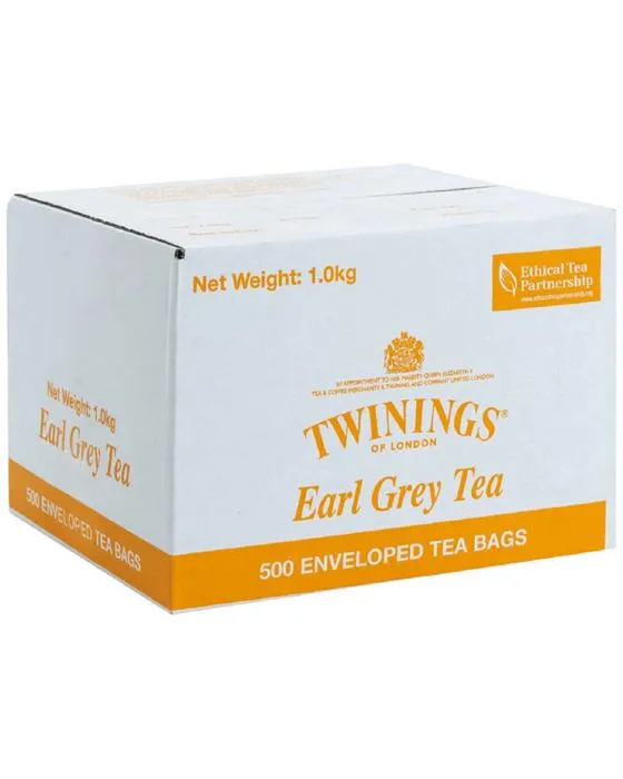 Thé gris Earl, jumelés 500 Pack