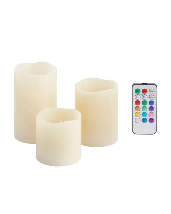 3 Bougies LED Pack