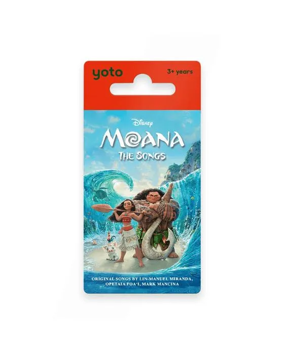 Yoto Disney Moana: Les chansons