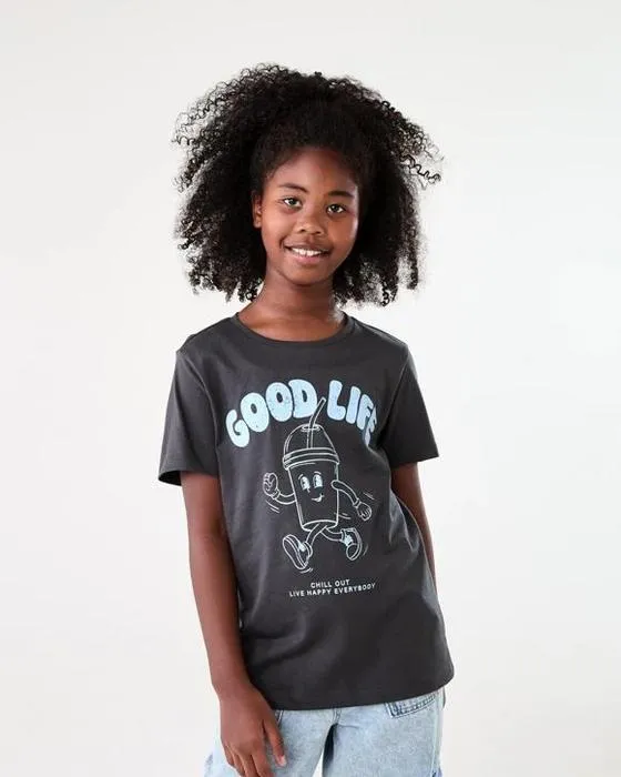T-shirt imprimé manches courtes