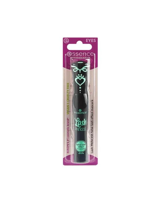 Mascara de faux effets de laque Princesse Essence Lash - Noir