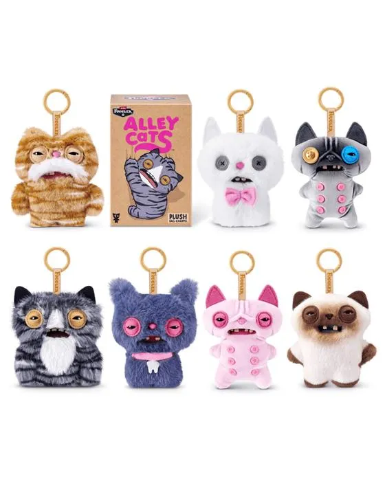 12cm Zuru Allégeant Allége Chats en peluche Charms de sac - Assortiment