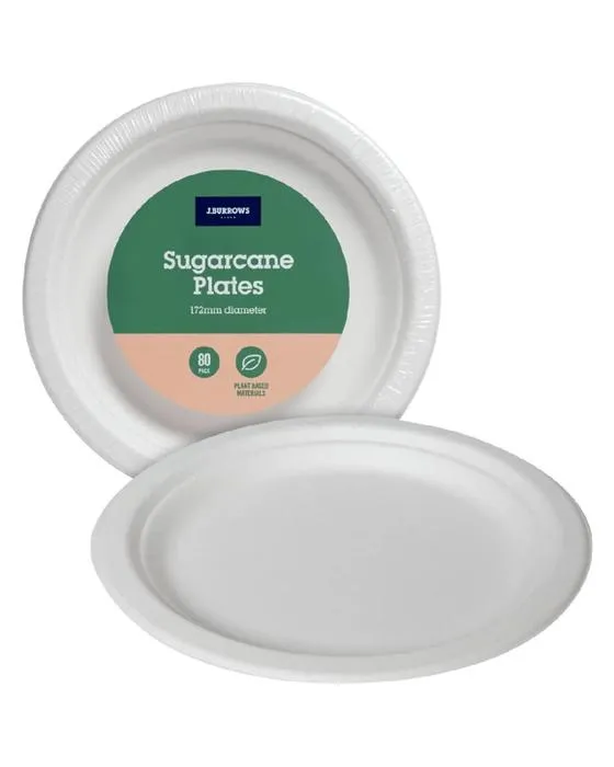 J.Burrows Plaques de canne à sucre 172mm 960 Pack