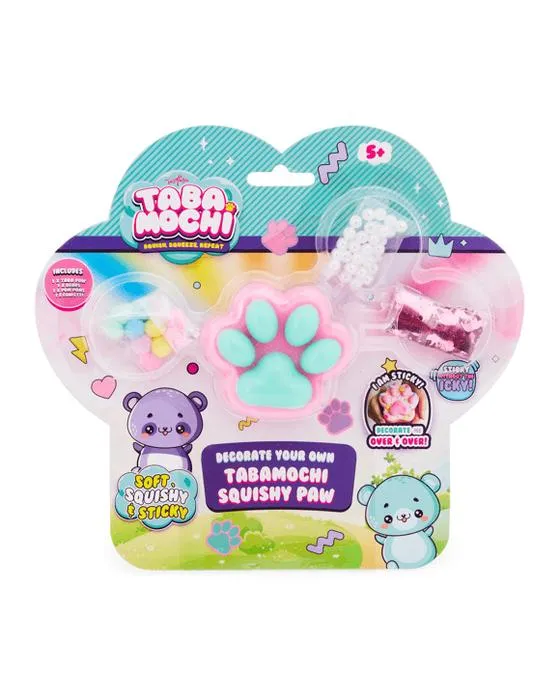 ToyMania Décorer votre propre Taba Mochi Squishy Paw