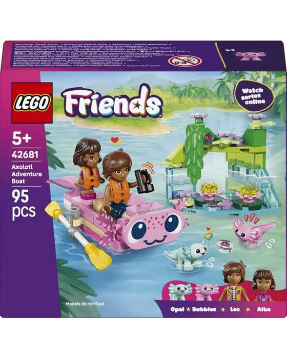 LEGO Amis Axolotl Adventure Boat 42681