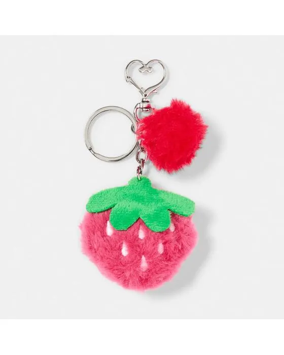 Clés à fraises à la mouche - ton argent et rose