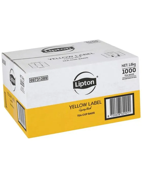 Lipton qualité Black sachets de thé 1000 Pack