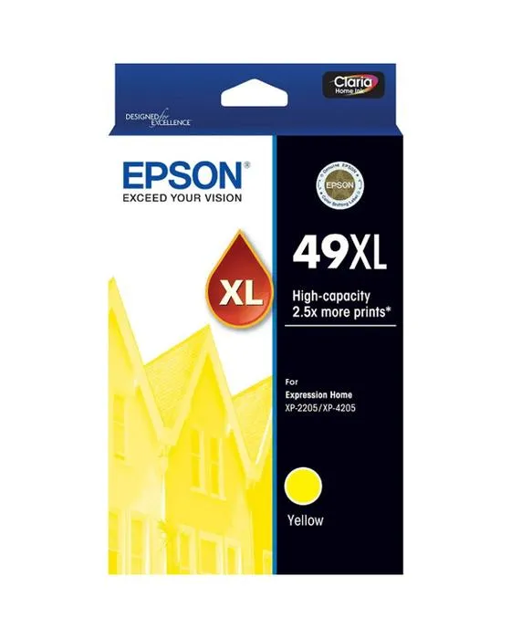 Cartouche d'encre Epson 49XL jaune