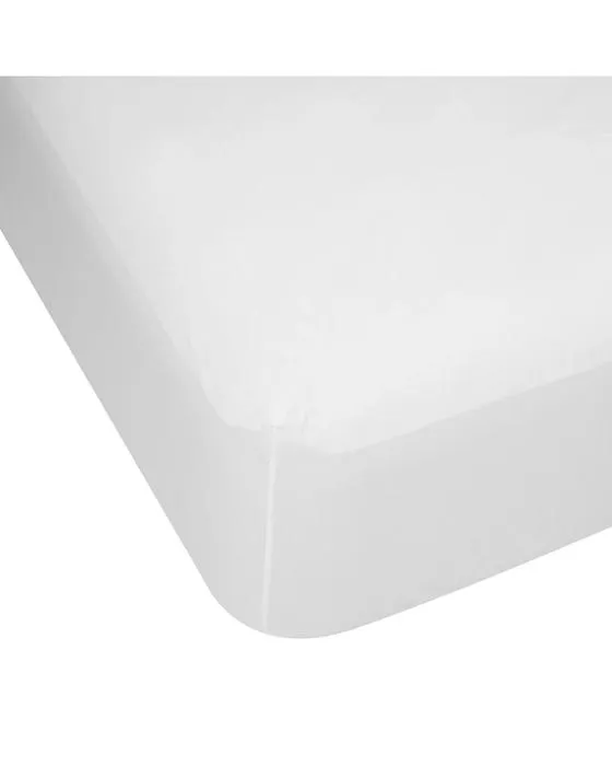 250 Fil Count coton feuille riche en tissu - King Bed, blanc