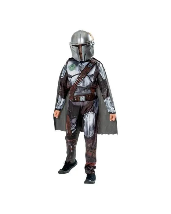 Star Wars Le costume d'enfant de luxe Mandalorian Taille 6-8 ans