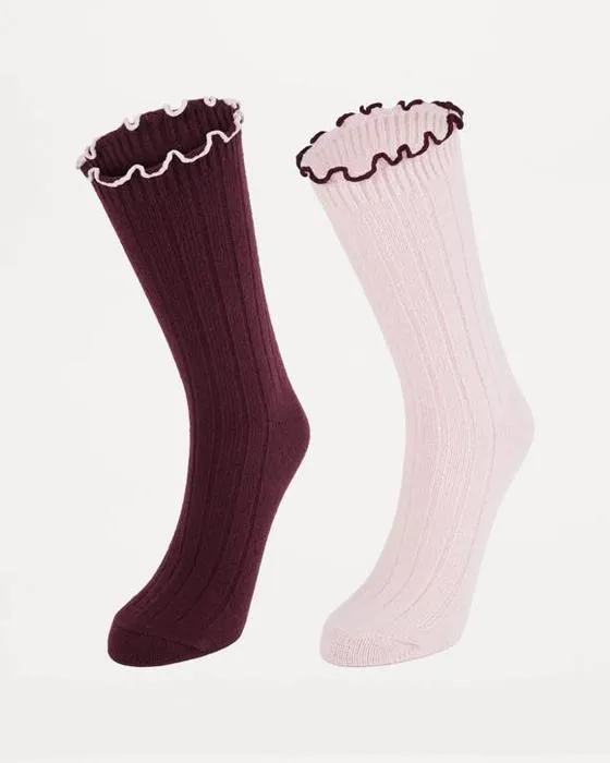 Chaussettes maison à la truffe à 2 côtes