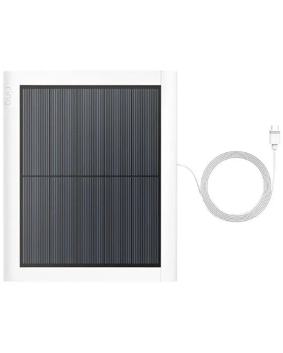 Panneau solaire USB-C blanc