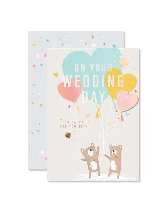 Carte de marque - Le jour de votre mariage