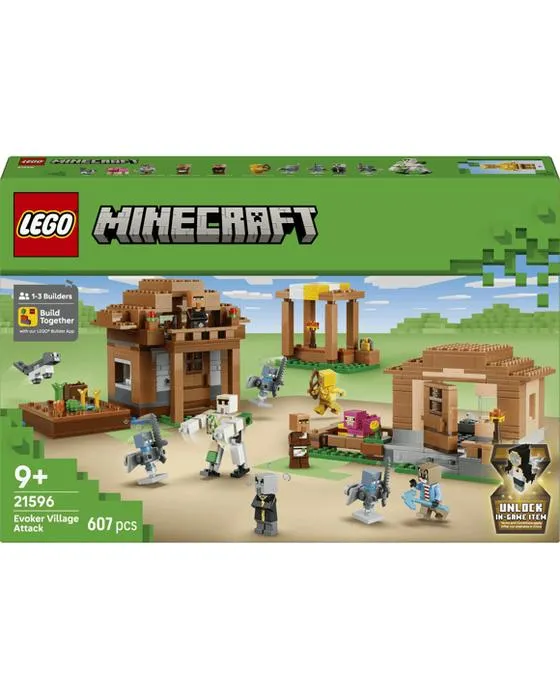 Attaque du village d'Evoker, Minecraft LEGO 21596