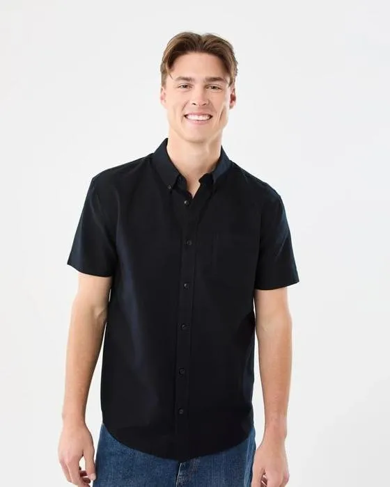 Chemise courte Oxford