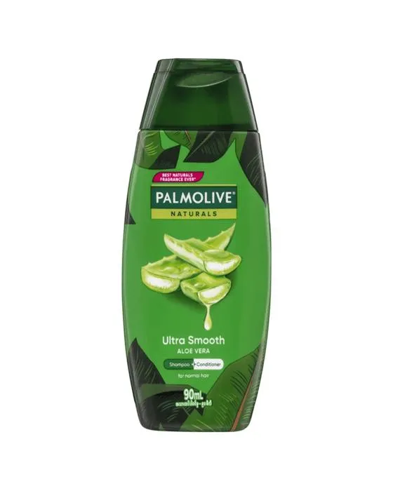 Palmolive Naturals Shampooing et revitalisant en santé et lisse 90ml