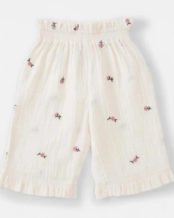 Pantalons à l'ourlet frêle