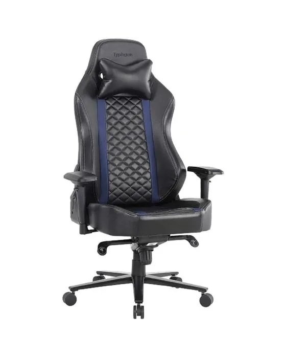 Chaises et chaises de bureau en ergonomie bleues pour le typhoon Premier Gaming